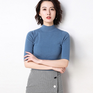 秋冬针织衫女T...